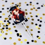 Topper Lemn, Scoala, Absolvire, Negru, 20x9 cm, TSUV037 - imagine 3