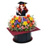 Topper Lemn, Scoala, Absolvire, Negru, 20x9 cm, TSUV037 - imagine 2