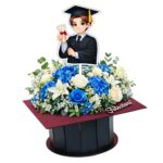 Topper Lemn, Scoala, Absolvire, Negru, 20x8 cm, TSUV038 - imagine 2