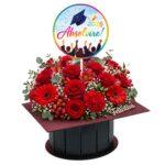 Topper Lemn, Scoala, Absolvire, Multicolor, 20x10 cm, TSUV039 - imagine 2