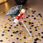 Topper Lemn, Scoala, Absolvire, Multicolor, 20x11 cm, TSUV040 - imagine 3