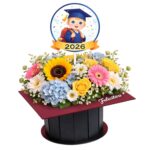 Topper Lemn, Scoala, Absolvire, Multicolor, 20x10 cm, TSUV041 - imagine 2