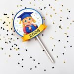 Topper Lemn, Scoala, Absolvire, Multicolor, 20x10 cm, TSUV042 - imagine 3