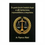 Agenda personalizata, Avocat, A5, Negru, AGA001