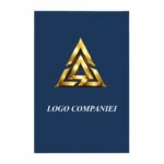 Agenda personalizata, Logo Companie, A5, Albastru, AGL001