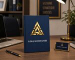 Agenda personalizata, Logo Companie, A5, Albastru, AGL001 - imagine 2