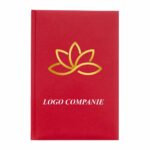 Agenda personalizata, Logo Companie, A5, Rosu, AGL003