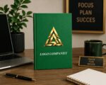 Agenda personalizata, Logo Companie, A5, Verde, AGL004 - imagine 2