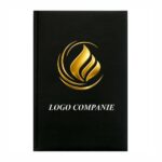 Agenda personalizata, Logo Companie, A5, Negru, AGL005