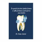 Agenda personalizata, Dentist, A5, Albastru, AGM001