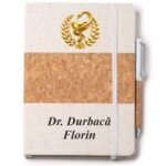 Set Agenda personalizata cu pix, Doctor, A5, Pluta, AGST006 - imagine 2
