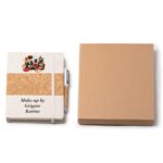 Set Agenda personalizata cu pix, Make-up Artist, A5, Pluta, AGST008 - imagine 4