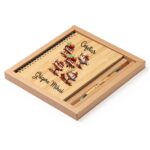 Set Agenda personalizata cu pix, Cofetar, A5, Bambus, AGST023 - imagine 2