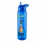 Sticla Apa Copii, Personalizata, Cu Pai, Paw Patrol, Albastru, 750ml, BPS001 - imagine 4