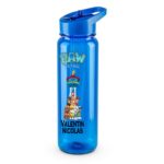 Sticla Apa Copii, Personalizata, Cu Pai, Paw Patrol, Albastru, 750ml, BPS001 - imagine 3