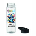 Sticla Apa Copii, Personalizata, Cu Pai, Stitch, Negru, 750ml, BPS029 - imagine 4