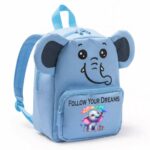 Ghiozdan pentru scoala, Elefant, 21.5x29 cm, Albastru, GS071 - imagine 4