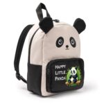 Ghiozdan pentru scoala, Urs Panda, 21.5x29 cm, Negru, GS077 - imagine 4