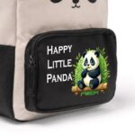 Ghiozdan pentru scoala, Urs Panda, 21.5x29 cm, Negru, GS077 - imagine 3