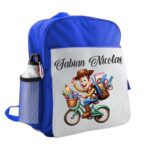 Ghiozdan pentru scoala, Toy Story, 40x32x12 cm, Albastru, GS091 - imagine 3