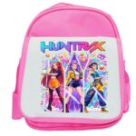 Ghiozdan pentru scoala, Huntrix, 40x32x12 cm, Roz, GS108