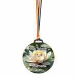 Medalie Personalizata, Gradinita, Grupa Nuferilor, Lemn, Multicolor, 6x6,5cm, MDUV053