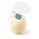 Marturie Botez, Lumanare Sfera, Albastru, 5x5 cm, LMRB001 - imagine 4