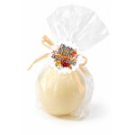 Marturie Botez, Lumanare Sfera, Rosu, 5x5 cm, LMRB004 - imagine 4