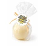 Marturie Botez, Lumanare Sfera, Galben, 5x5 cm, LMRB005 - imagine 4