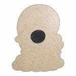 Marturie Magnet, Lemn, Botez, Balon Aer Cald, 8 cm, MB040 - imagine 4