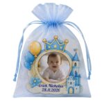 Marturie Magnet, Lemn, Botez, Castel, Print, 8 cm, MB044