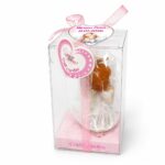 Marturie Botez, Lumanare, Ingeras, Roz, 5×4×3 cm, MIGB001 - imagine 2