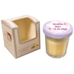 Marturie Botez, Lumanare Parfumata, Fluturi Roz, 5x4 cm, MLMB010 - imagine 3