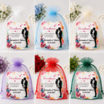 Marturie Lemn, Nunta, Fluturi, 8 cm, MLN021 - imagine 2