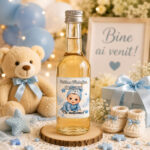 Marturie Botez, Sticla, Bebelus, Albastru, 50ml, MTSB008 - imagine 2