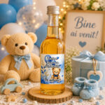 Marturie Botez, Sticla, Urs Albastru, Inimi, 50ml, MTSB012 - imagine 2