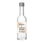 Marturie Nunta, Sticla, Flori Roz, 50ml, MTSN004