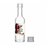 Marturie Nunta, Sticla, Flori Rosii, 50ml, MTSN006 - imagine 3
