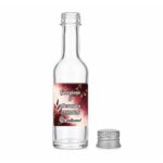 Marturie Nunta, Sticla, Rosu, Frunze, 50ml, MTSN012 - imagine 3